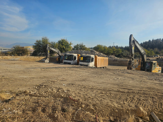 Construction of the Showroom and Office Project in Denizli Progresses at Full Speed